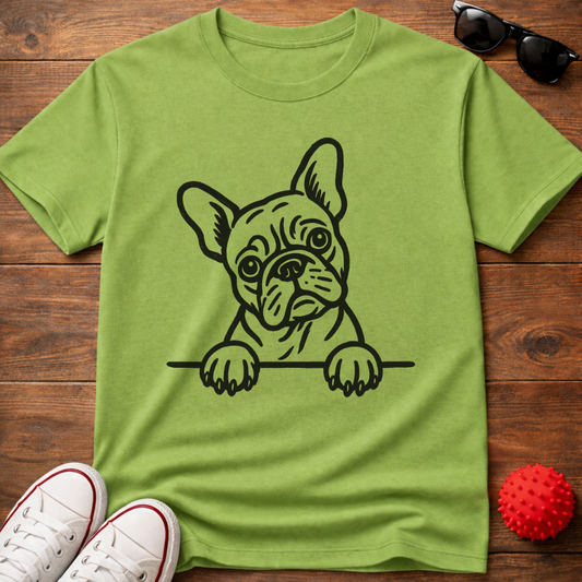Curious Frenchie Tee