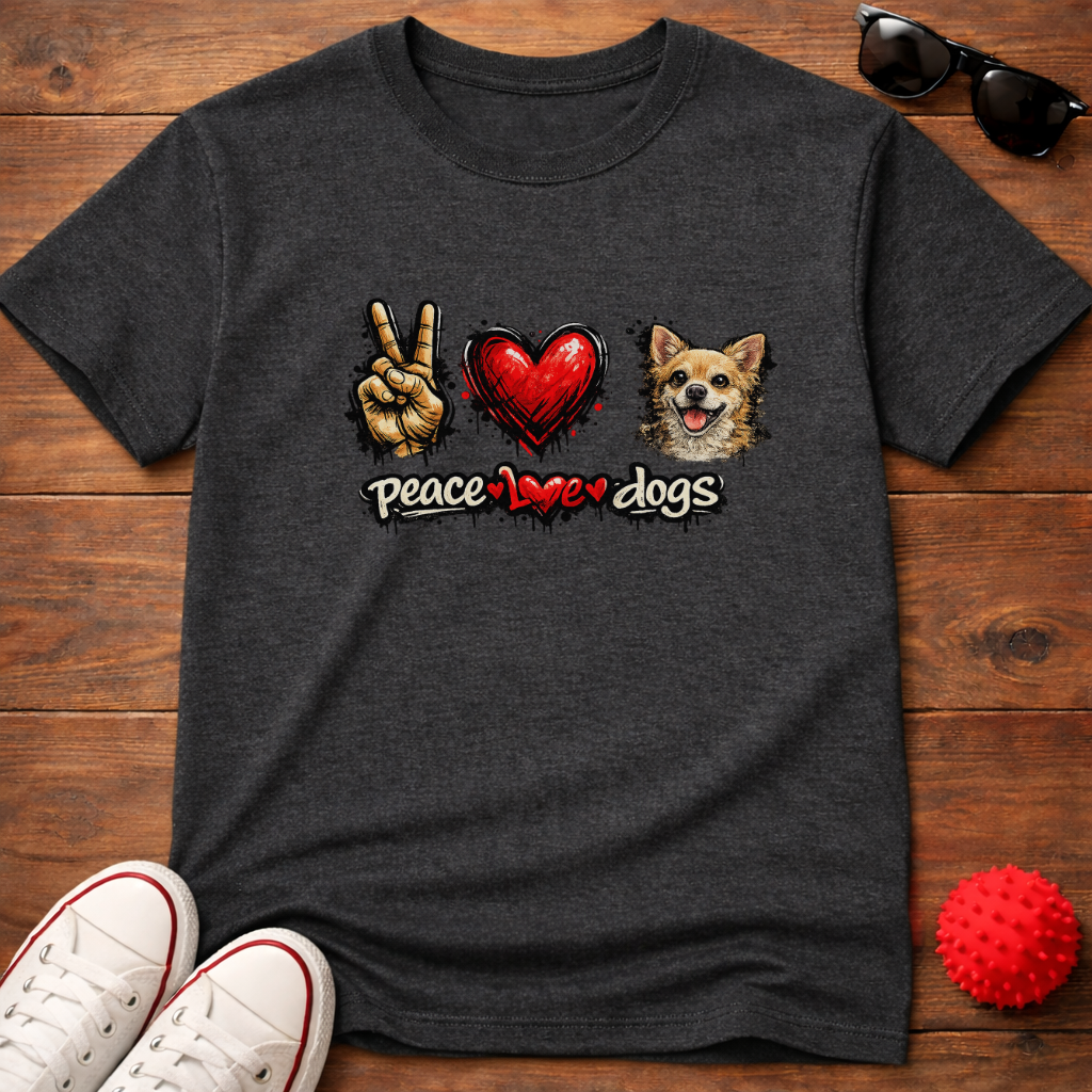 Peace Love Chihuahua Tee