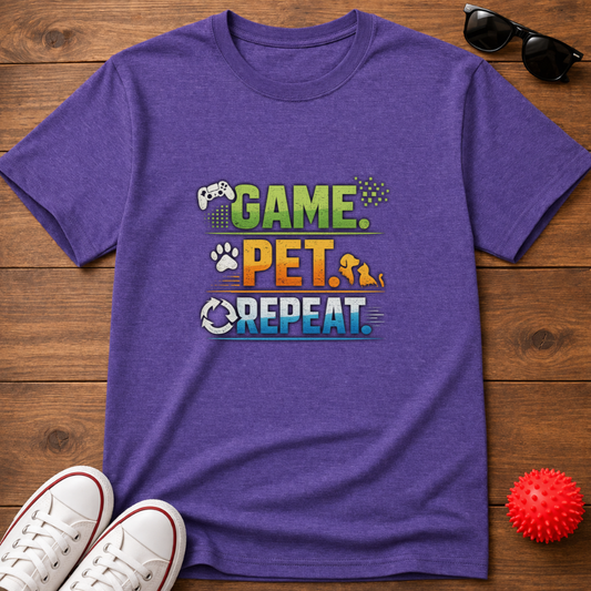 Game Pet Repeat Tee