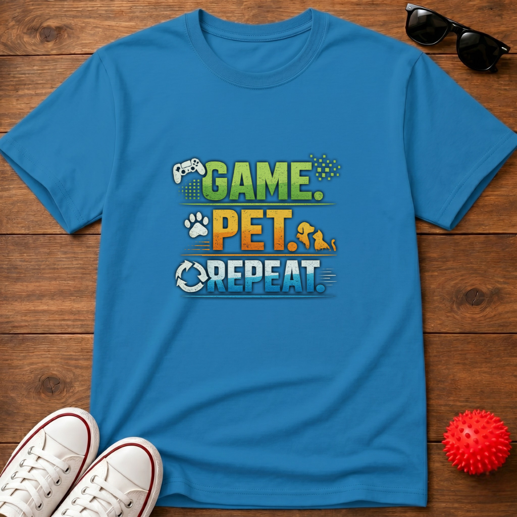 Game Pet Repeat Tee