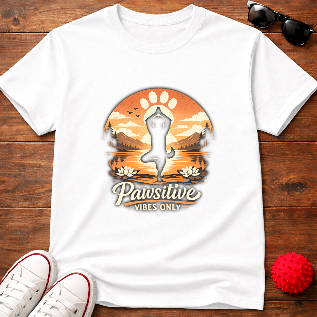 Pawsitive Vibes Only Tee