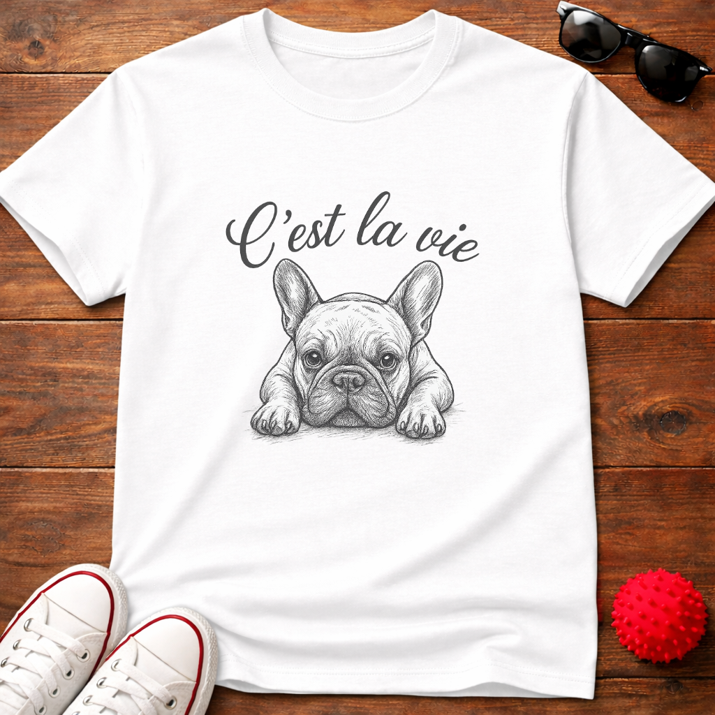 Thoughtful Frenchie Tee