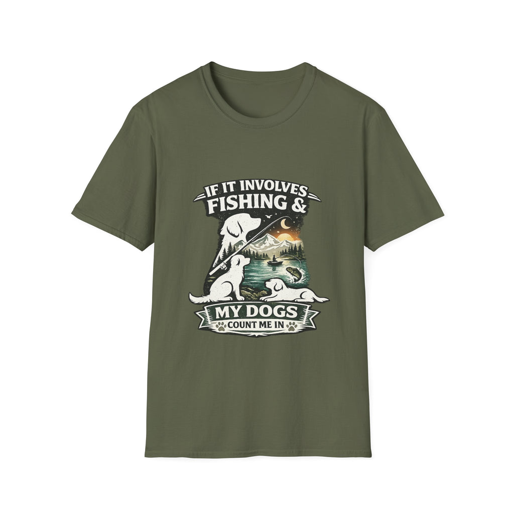 Fishing & Dogs Tee