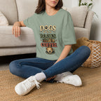 Dogs Books Coffee Tee