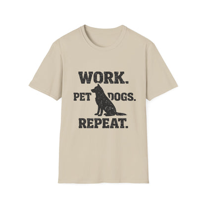 Work Pet Dogs Tee