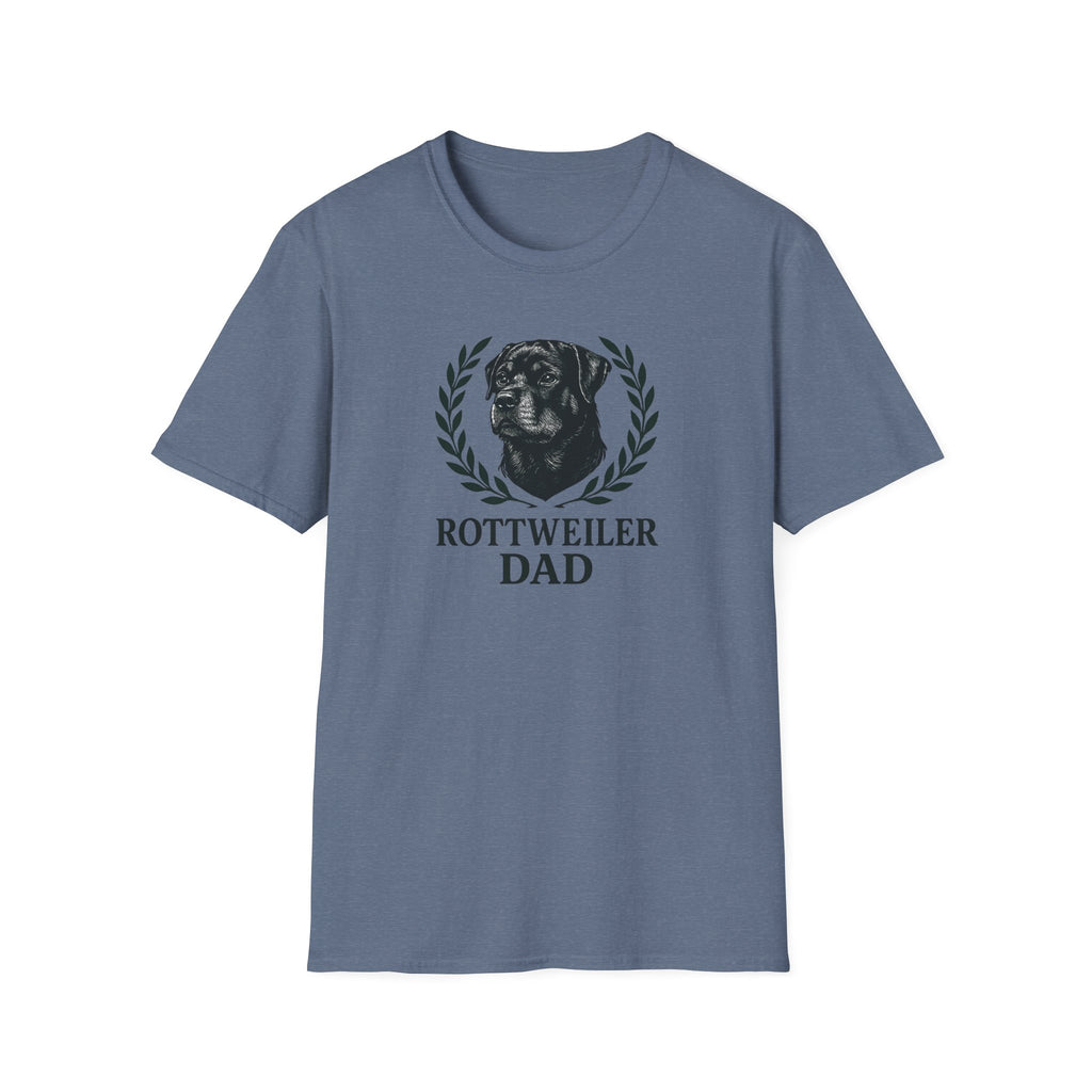 Rottweiler Dad Logo T-Shirt