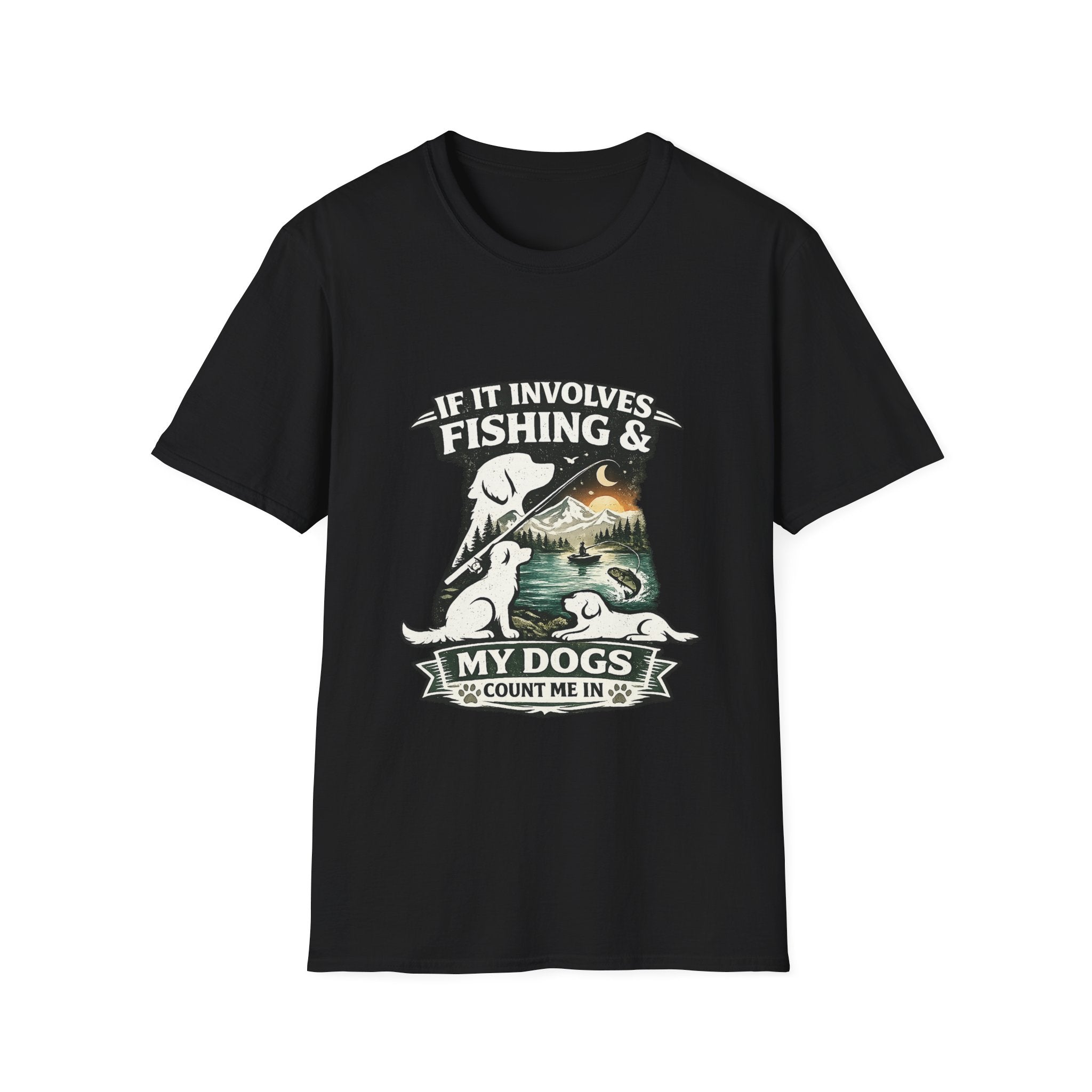 Fishing & Dogs Tee