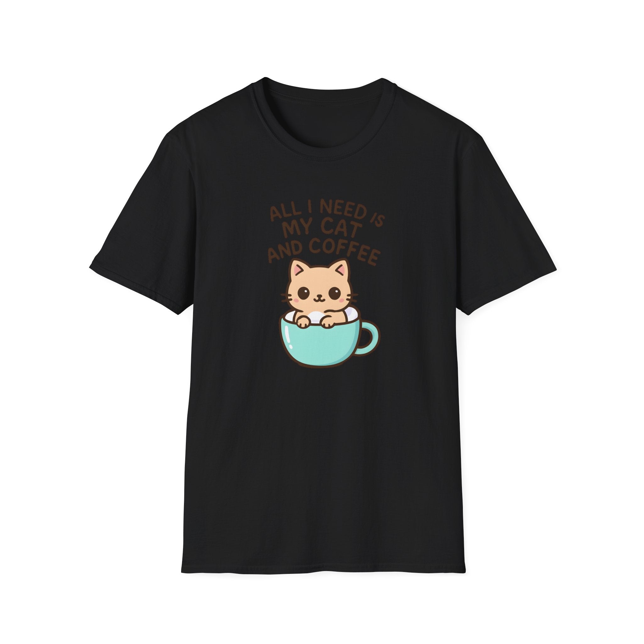 Cat in Coffee Cup T-Shirt