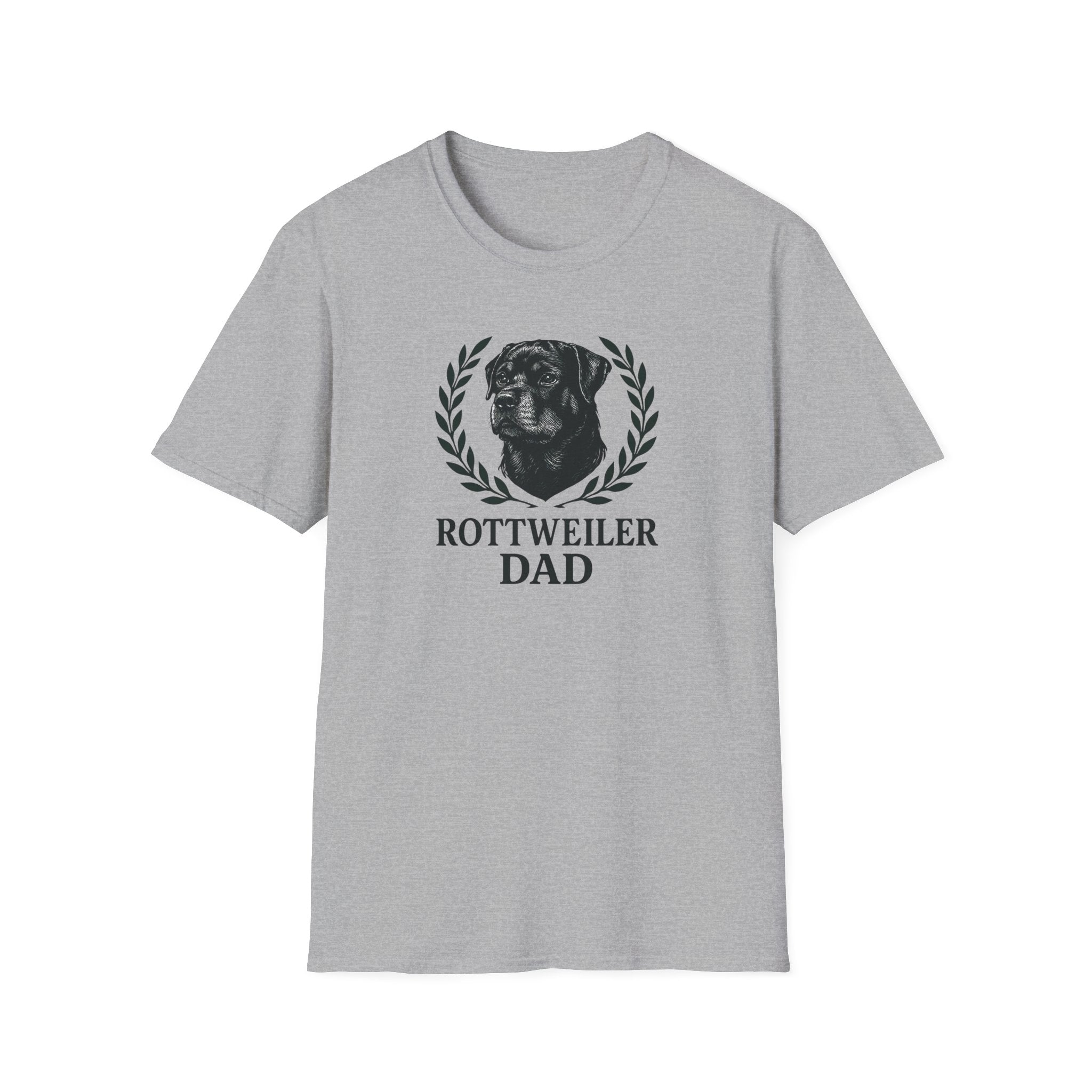 Rottweiler Dad Logo T-Shirt