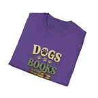 Dogs Books Coffee Tee