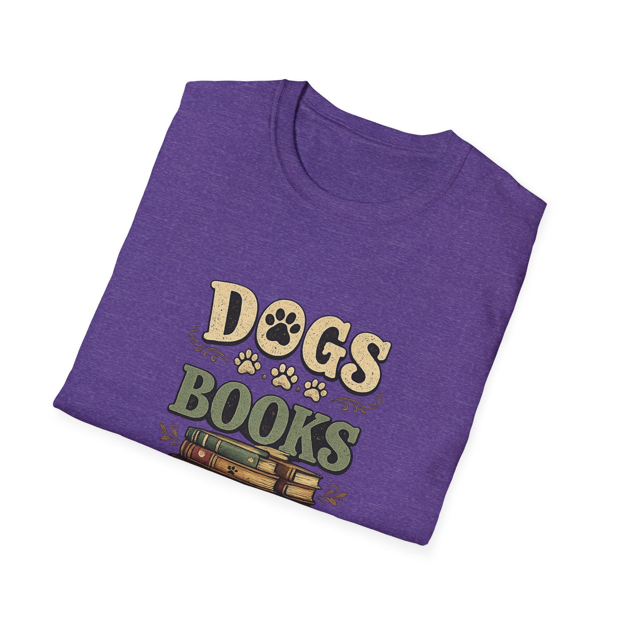 Dogs Books Coffee Tee