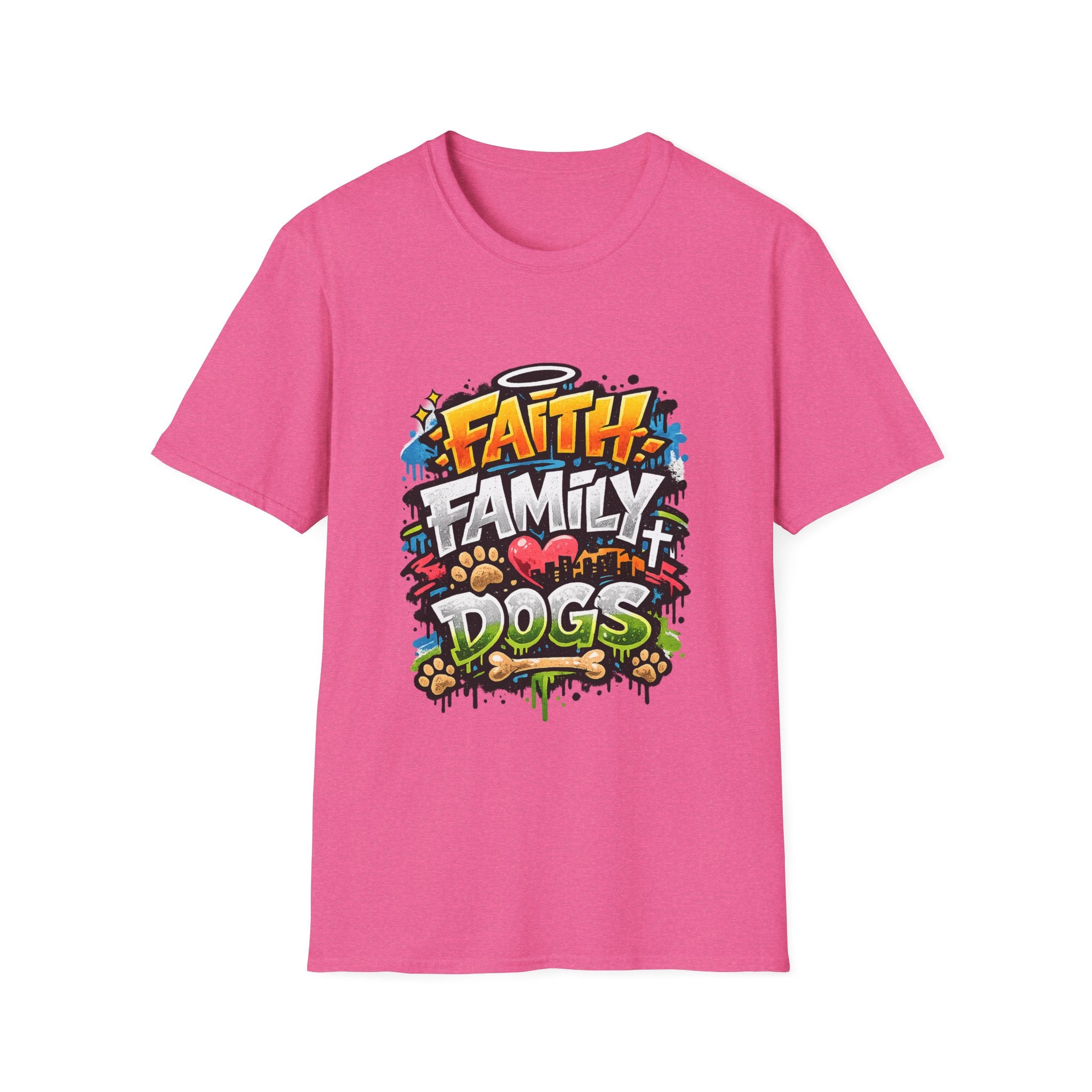 Faith Family Dogs Tee