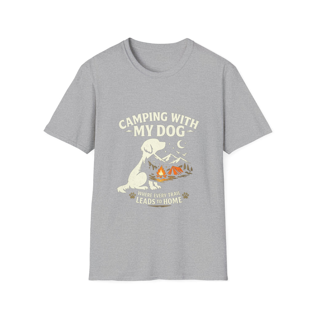 Camping With My Dog Tee
