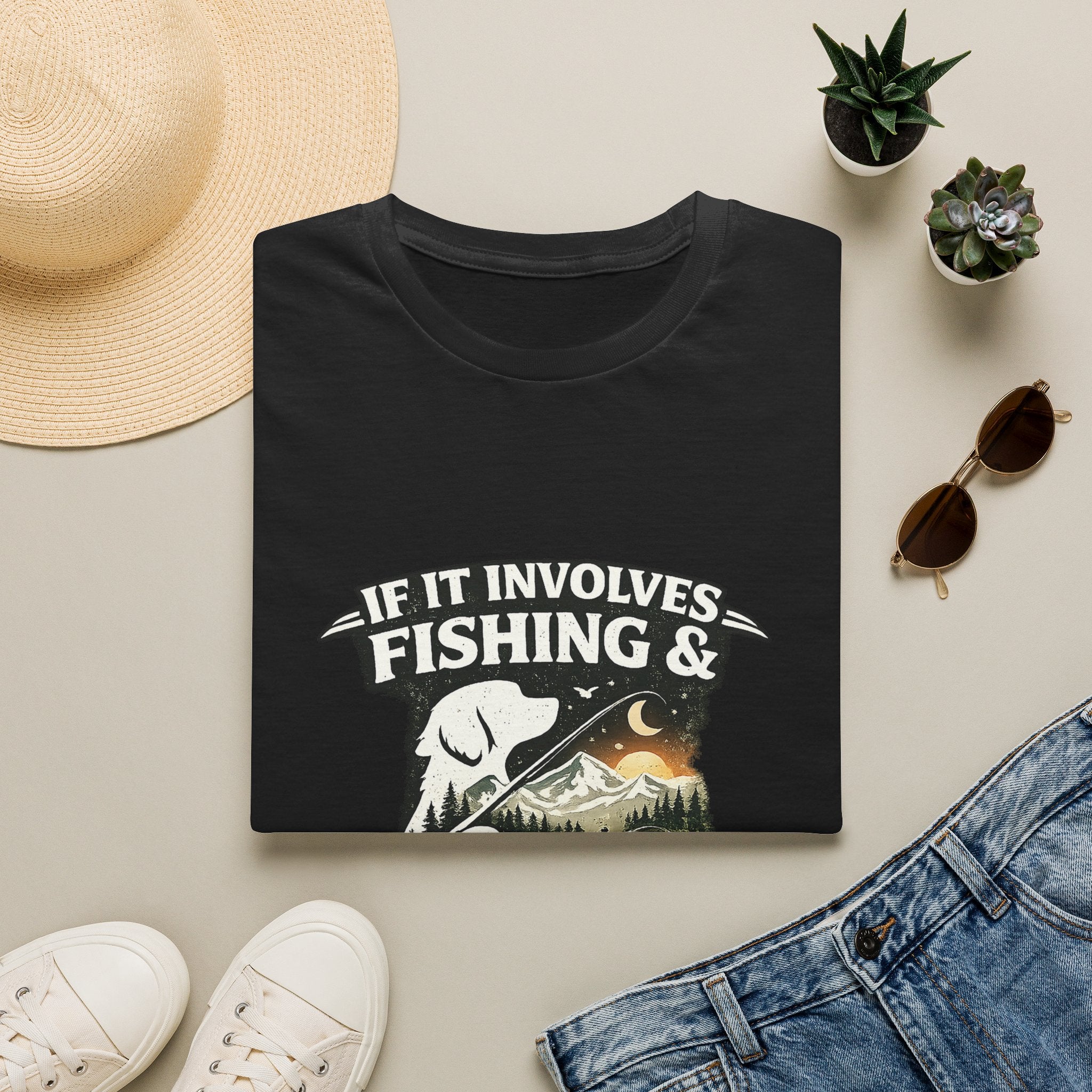 Fishing & Dogs Tee