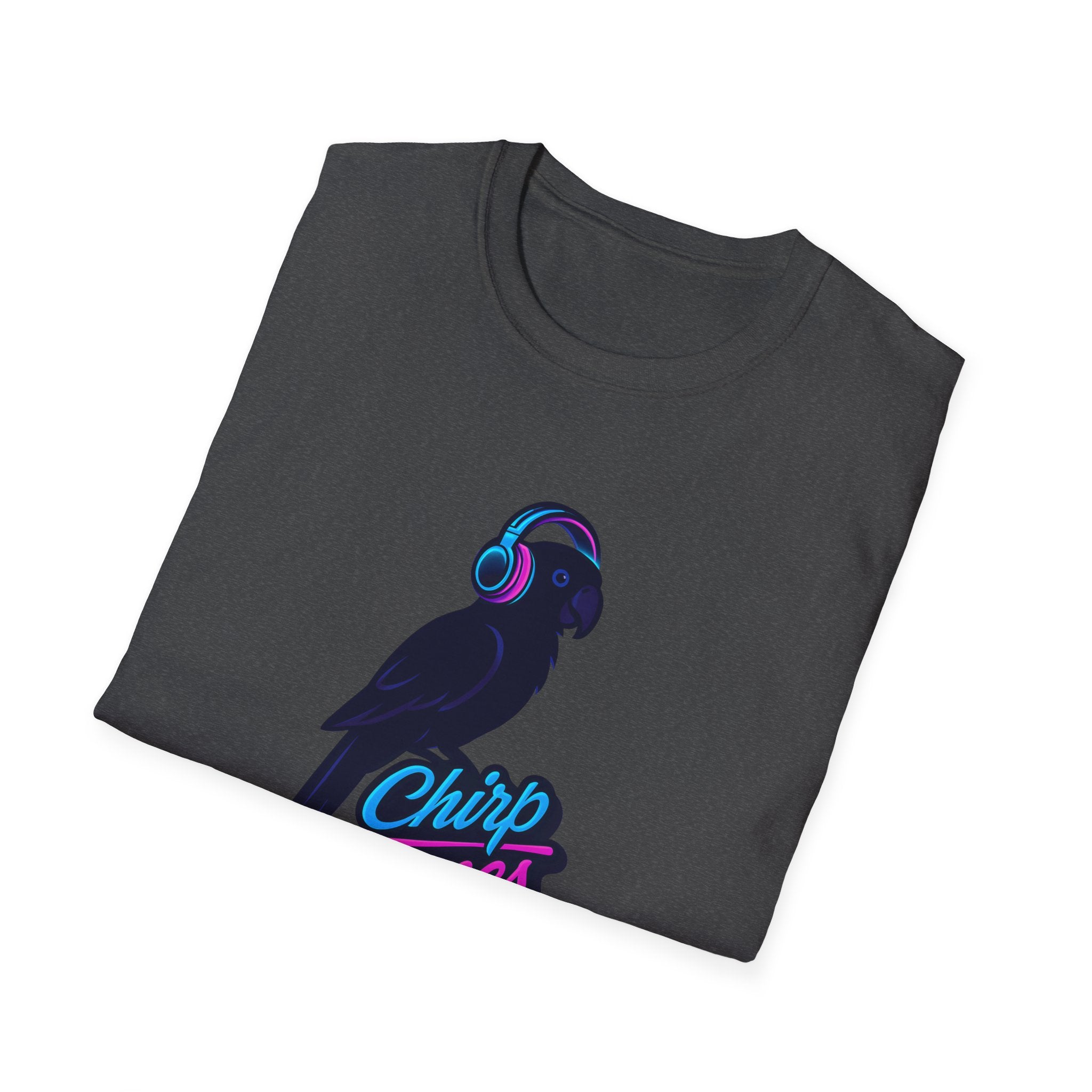 Chirp Tunes Neon Parrot T-Shirt