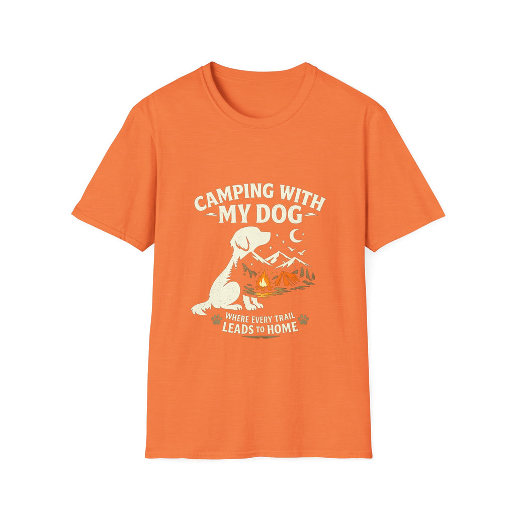 Camping With My Dog Tee