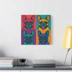 Pop Art Frenchie Canvas