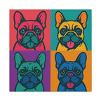 Pop Art Frenchie Canvas