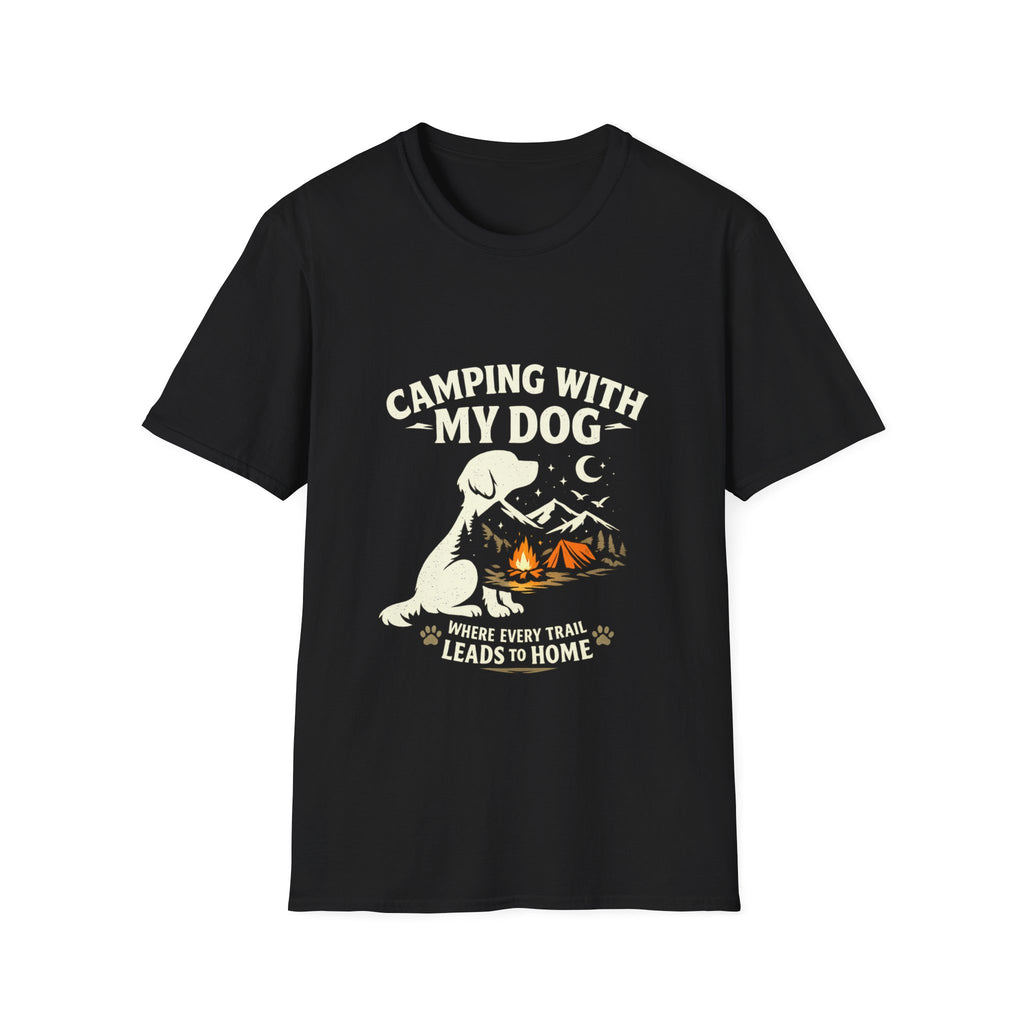 Camping With My Dog Tee