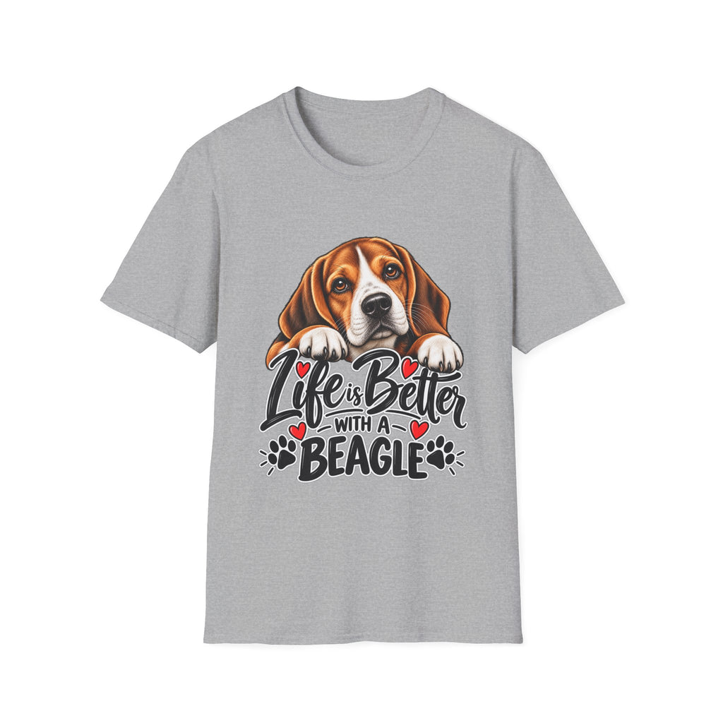 Life's Better Beagle Tee