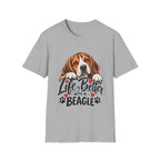 Life's Better Beagle Tee