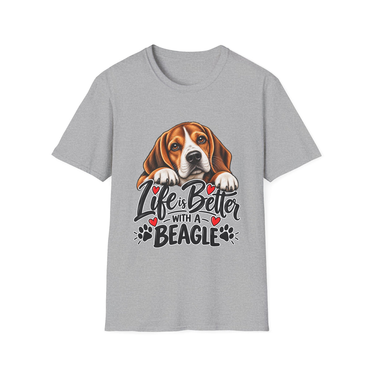 Life's Better Beagle Tee