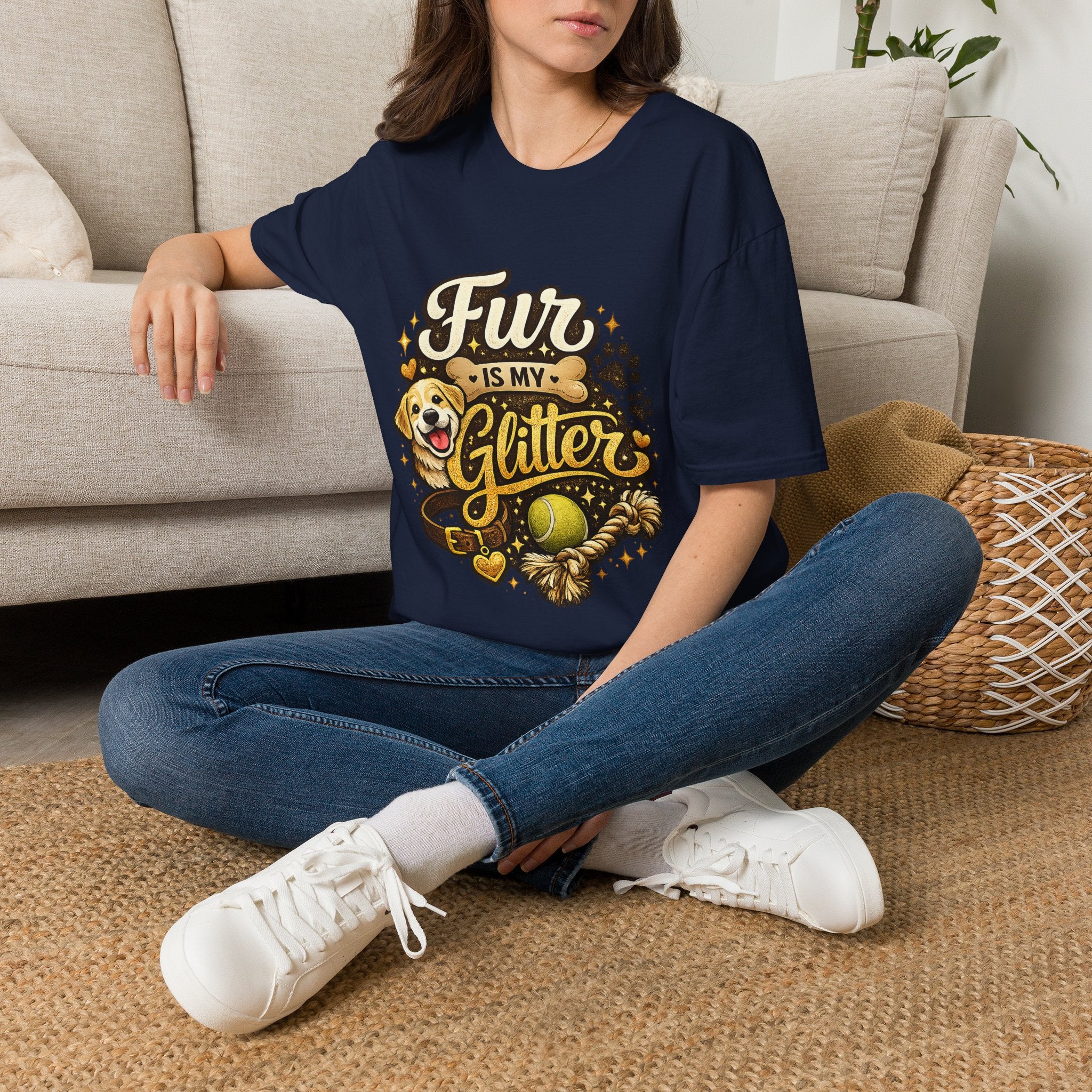 Fur Is My Glitter Tee