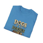 Dogs Books Coffee Tee