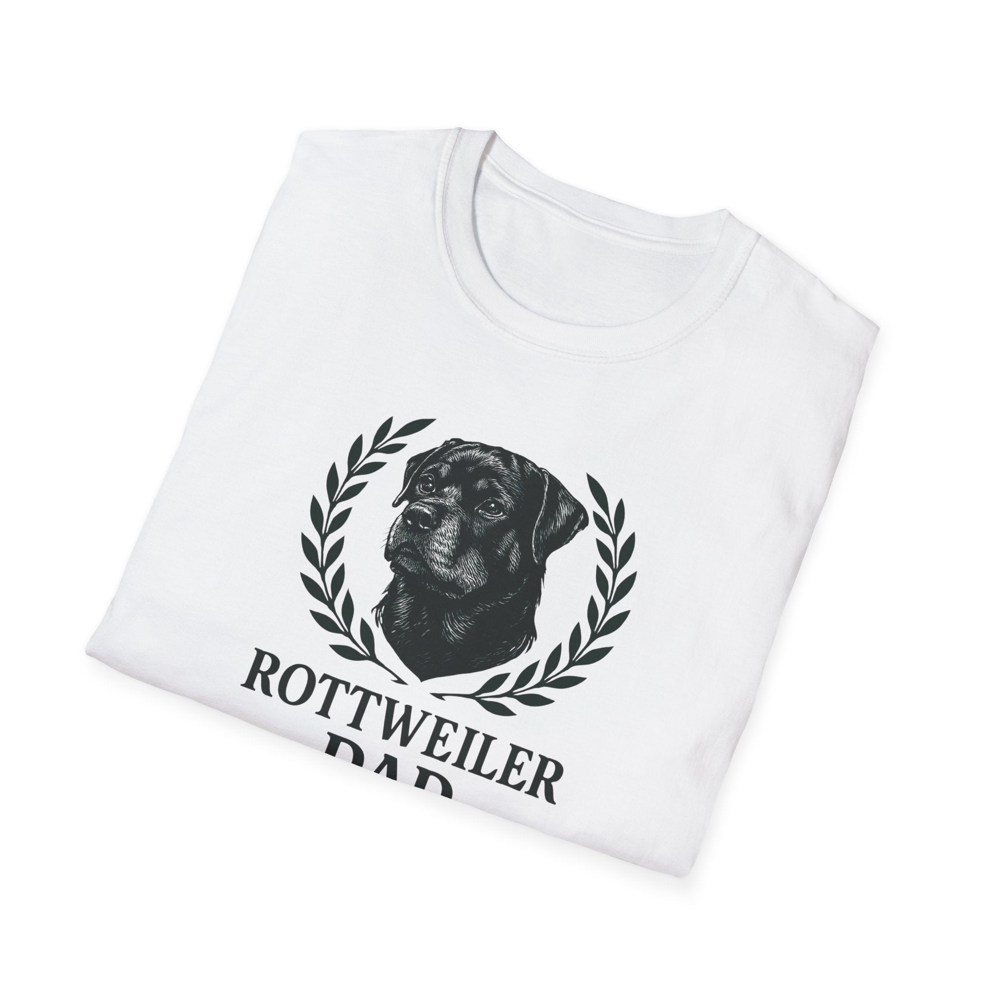 Rottweiler Dad Logo T-Shirt
