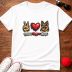 Peace Love GSD Tee