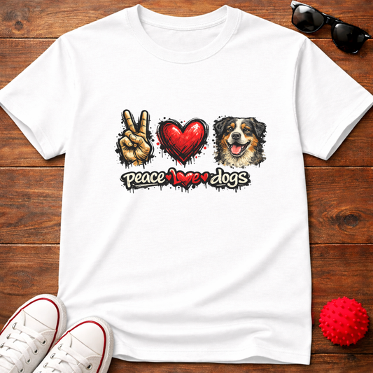 Peace Love Aussie Tee
