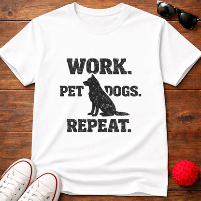 Work Pet Dogs Tee