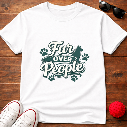 Fur Over People Tee