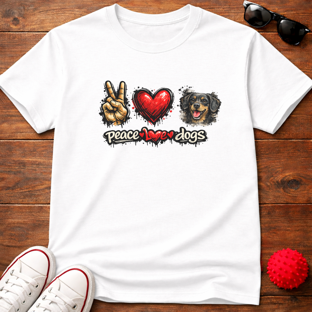 Peace Love Doxie Tee