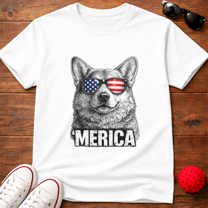 Corgi Merica Tee