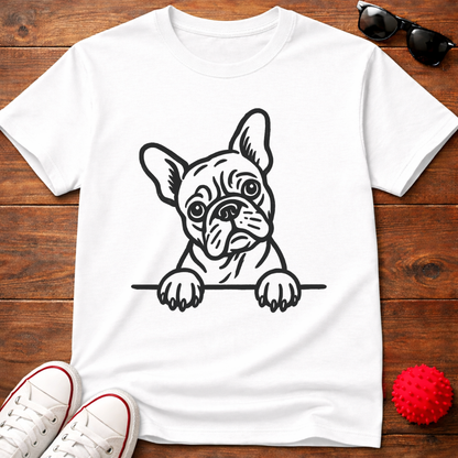 Curious Frenchie Tee