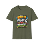 Faith Family Dogs Tee