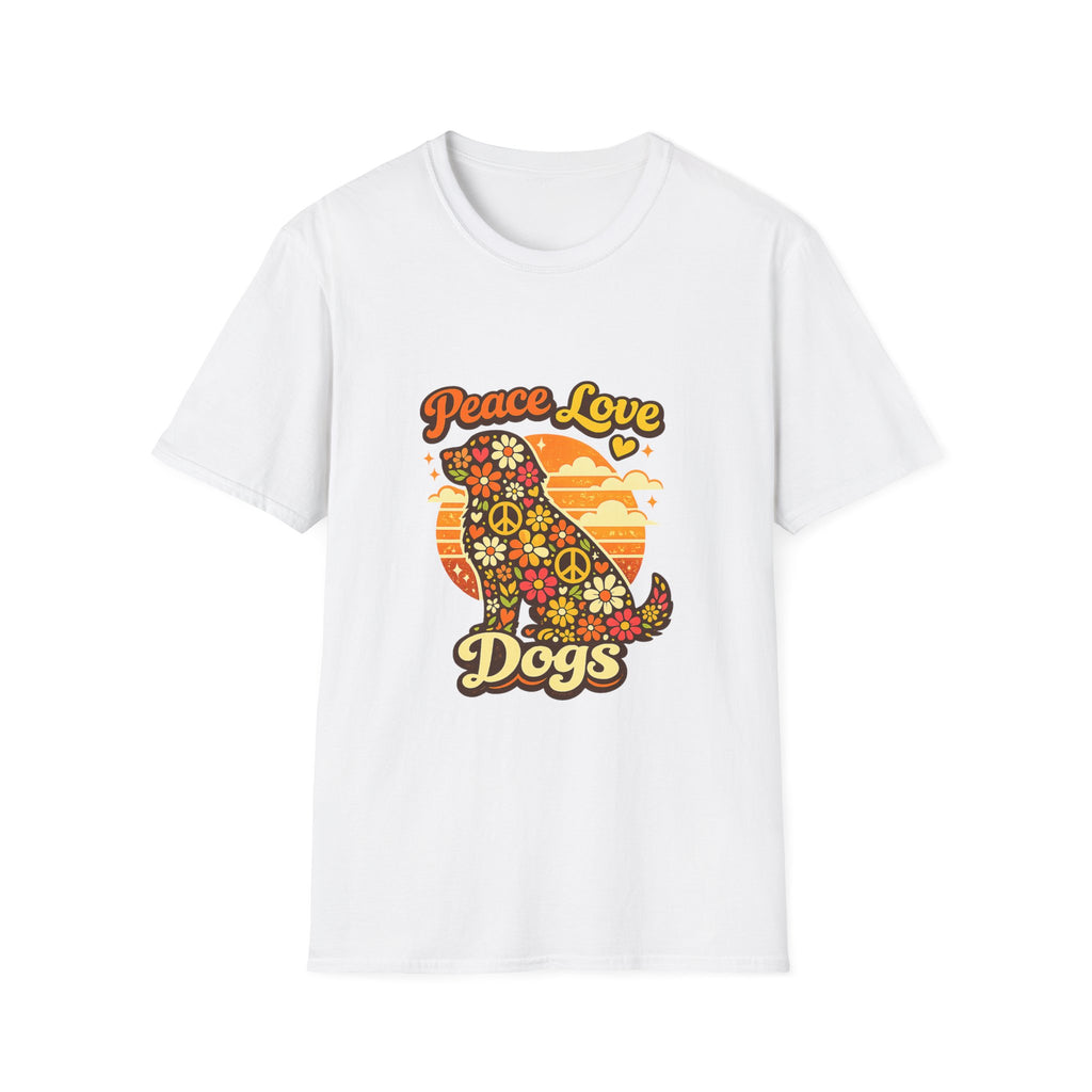 Peace Love & Dogs Tee