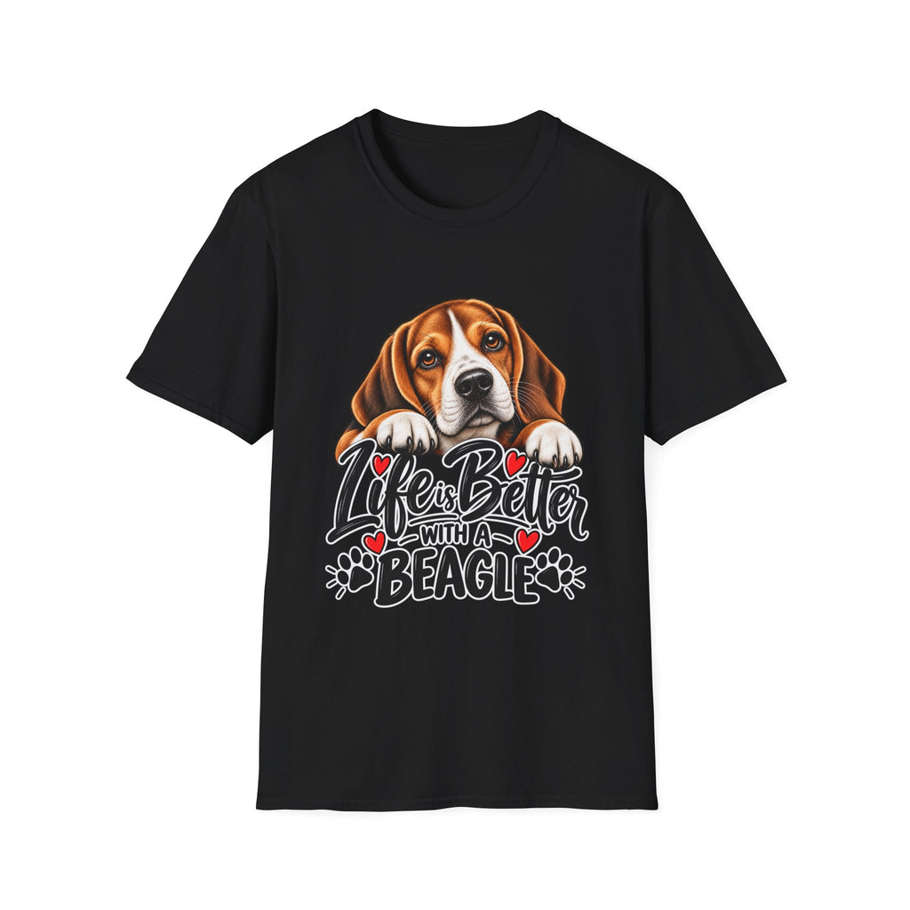 Life's Better Beagle Tee