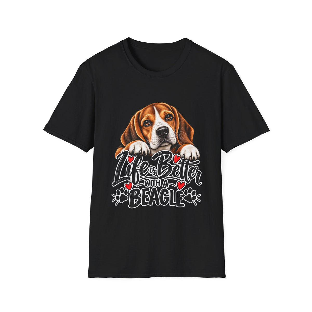 Life's Better Beagle Tee