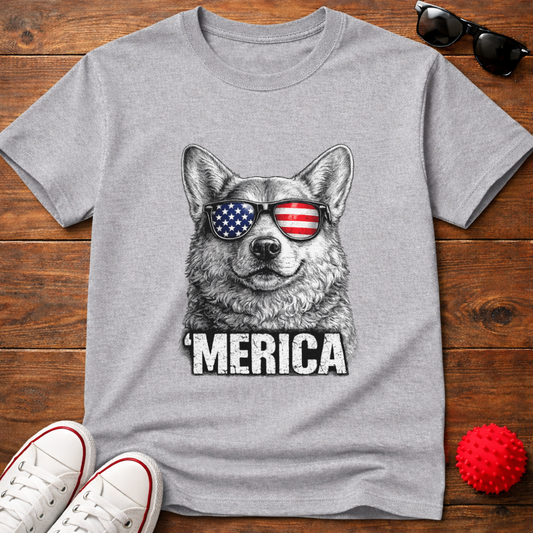 Corgi Merica Tee