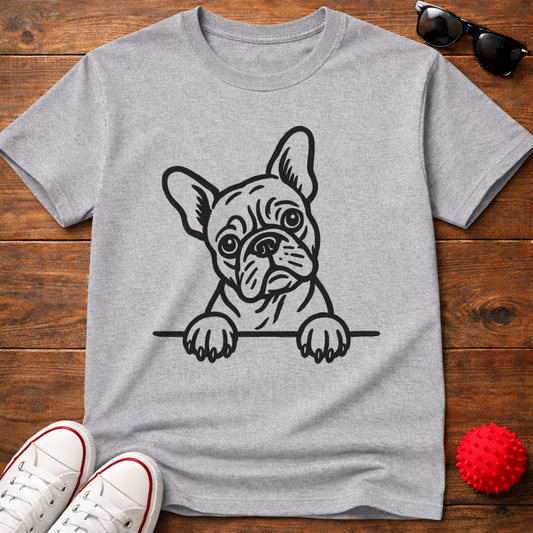 Curious Frenchie Tee