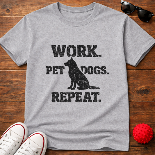 Work Pet Dogs Tee