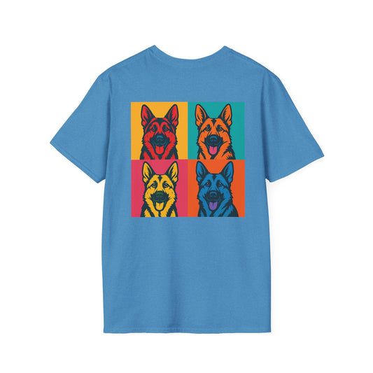 Pop Art German Shepherd Tee
