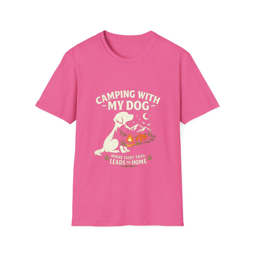 Camping With My Dog Tee
