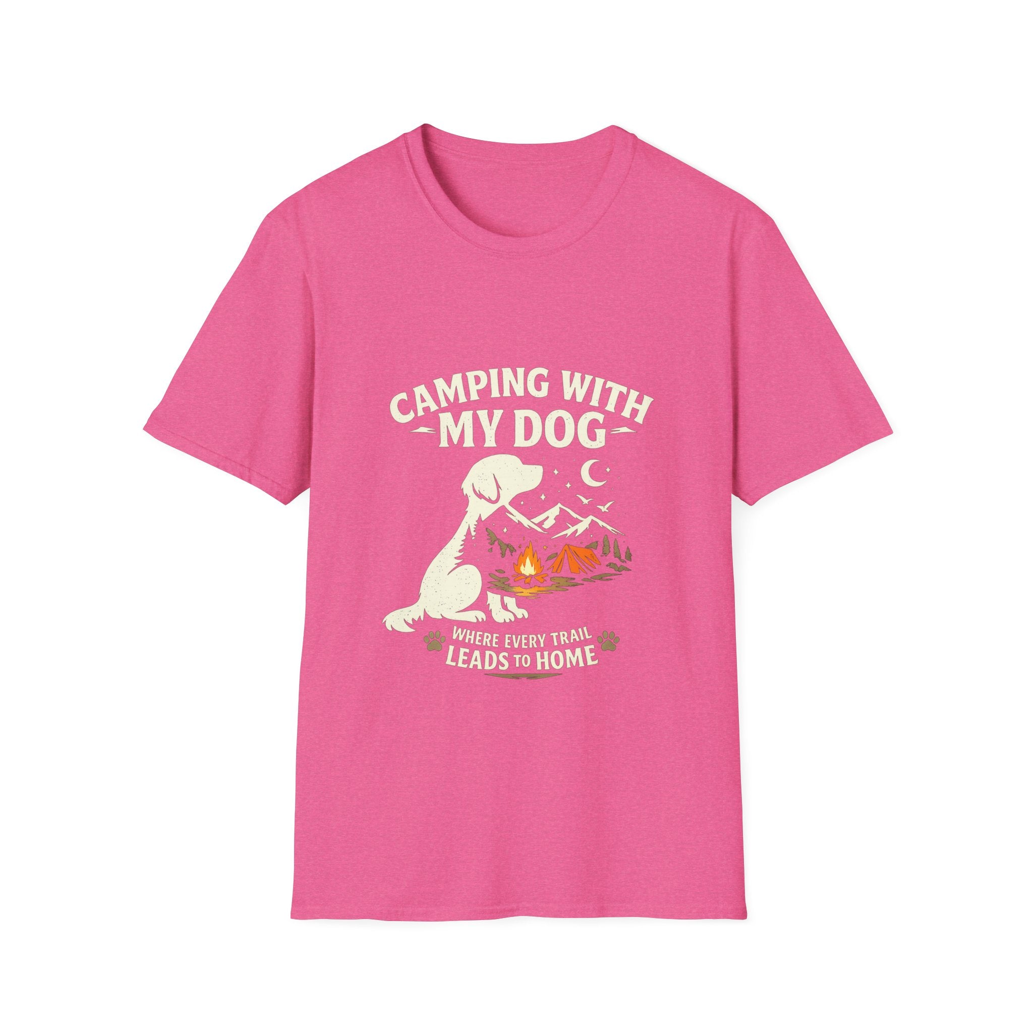Camping With My Dog Tee