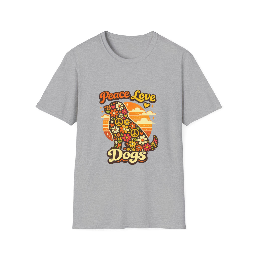 Peace Love & Dogs Tee