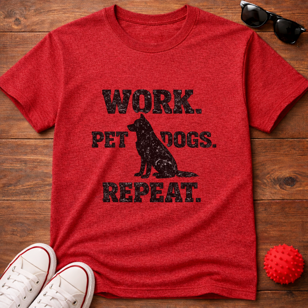 Work Pet Dogs Tee