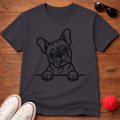 Curious Frenchie Tee