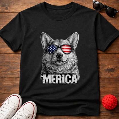Corgi Merica Tee